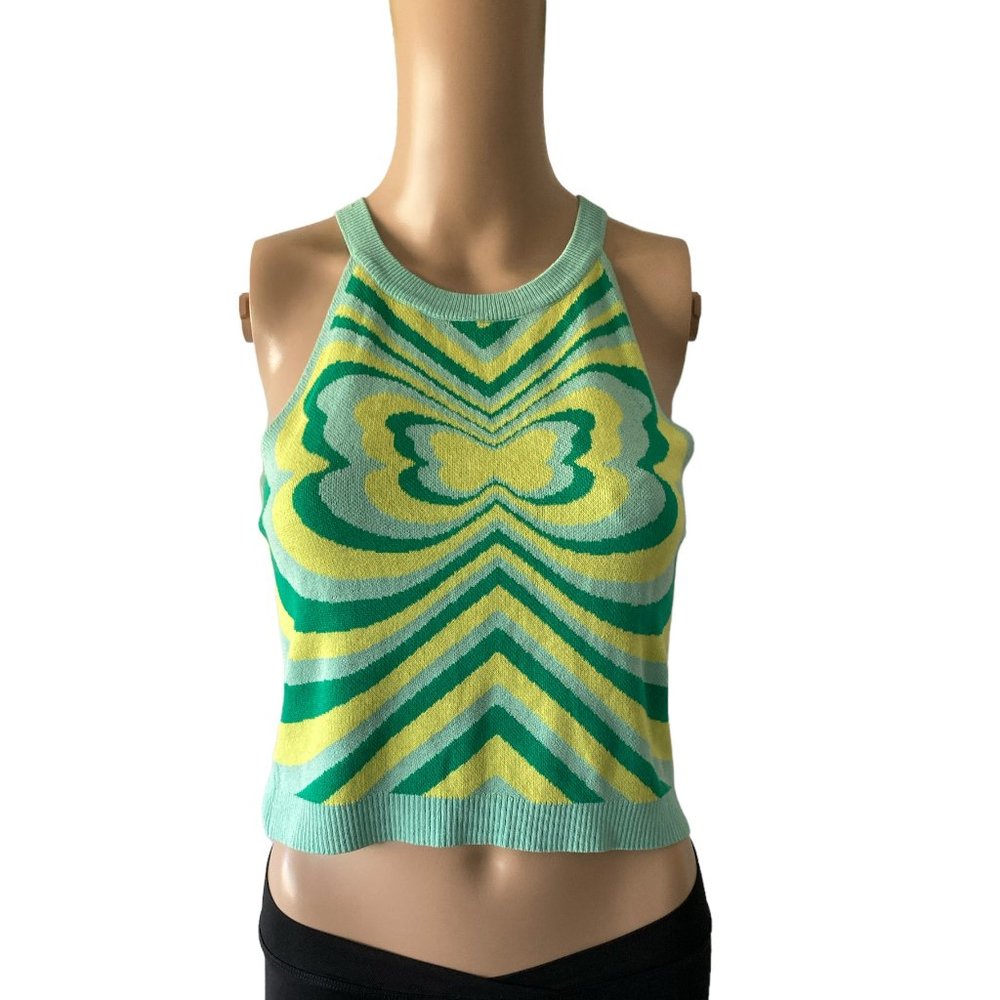 Witty Fox Knitted Butterfly Effect Size L Tank Top